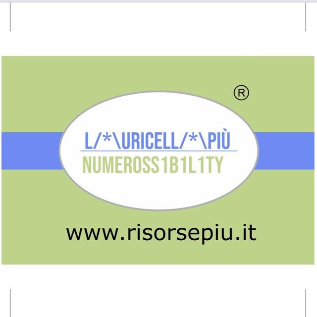 logo Canale Telegram LAURICELLAPIU' NUMEROSSIBILITY